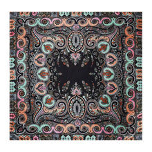 Load image into Gallery viewer, New Square Scarf Women&#39;s Scarf Ethnic Style Shawl Cashew Fruit Pattern Retro Headband
