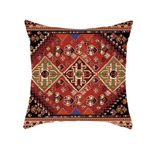 Retro Bohemi Dutch Velvet Square Pillow Cover Cushion Car Sofa Bed Sleeping Throw Pillow Customization