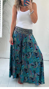 Summer Loose Swing Casual Holiday Half Skirt