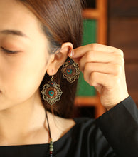 Load image into Gallery viewer, Original Literature and Art Retro Ethnic Personality Earrings
