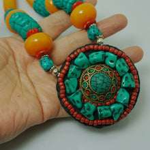 Load image into Gallery viewer, Tibetan Ethnic Style Jewelry, Fashionable and Atmospheric Retro Tibetan Accessories, Nepalese Handmade Necklaces
