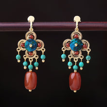 Load image into Gallery viewer, New Original Design Is Classic, Fashionable, Red, Exquisite, Elegant Earrings, Slimming Earrings, and Ear Clips for Women
