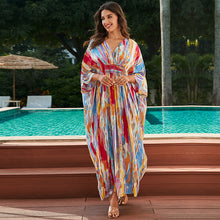 Load image into Gallery viewer, New Cotton Dresses, Vacation Beach Jackets, Loose Robes, Bikini Cover-ups
