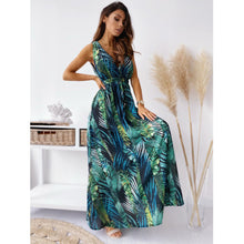 Load image into Gallery viewer, Spring New Skirt Stylish slim fit backless print dress
