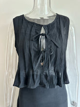 Load image into Gallery viewer, 6 Colors Breathable Cotton and Linen Pleated Sleeveless Straps, Women's Shirts, High Street Long Skirts.
