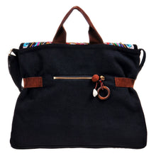 Load image into Gallery viewer, Original Ethnic Style Embroidery Bag Retro Tibetan Styl College Literary Canvas Bag Shoulder Bag Messenger Bag

