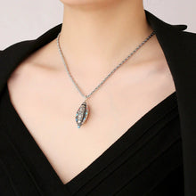 Load image into Gallery viewer, S925 Silver-plated Rotating Six-character Mantra Sutra Pendant, Men&#39;s and Women&#39;s Tibetan Style Retro and Old Necklace
