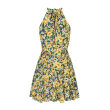 Load image into Gallery viewer, Spring/Summer Leisure Ruffle Edge Big Display Fragmented Flower Dress Holiday Dress
