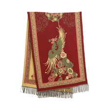 Load image into Gallery viewer, Retro Ethnic Grassland Tibet Blanket Shawl Thick Scarf
