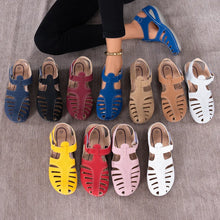 Load image into Gallery viewer, 2025 New Women&#39;s Peep-Toe Ankle Strap Sandals Summer Block Heel Fashion Shoes 11 Colors Available
