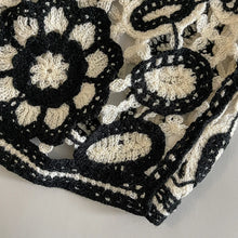 Load image into Gallery viewer, Women Floral Embroidered Crochet Vest Top Summer Beach Cover Up Cardigan Waistcoat Boho Chic Vacation Outfit
