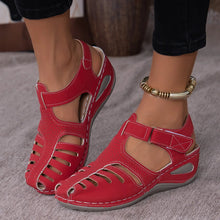 Load image into Gallery viewer, 2025 New Women&#39;s Peep-Toe Ankle Strap Sandals Summer Block Heel Fashion Shoes 11 Colors Available
