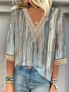 Temperament Loose Woman Shirt Fashion Casual Blouse Elegant Long Sleeve Woman Shirt Holiday Weekend Top