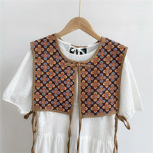 Load image into Gallery viewer, Vests Women Embroidery Lace-up Chic Vintage All-match Casual Korean Fashion Summer Classic Prevalent Waistcoat Harajuku Delicate

