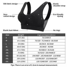 Load image into Gallery viewer, Seamless Mesh Women Sports Bras Fitness Gym Running Underwear Shockproof Bra Wireless 6XL Plus Size Crop Top Breathable Yoga Bra
