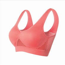 Load image into Gallery viewer, Seamless Mesh Women Sports Bras Fitness Gym Running Underwear Shockproof Bra Wireless 6XL Plus Size Crop Top Breathable Yoga Bra
