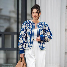 Load image into Gallery viewer, Street Print Coat Shorts Set Women Loose O-neck Lantern Cardigans Elastic Shorts Female Suit 2024 Autumn Fashion Y2k Lady Outfit
