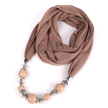 Load image into Gallery viewer, Silk Scarf Necklace Ethnic Style Scarf Creative Women&#39;s Neck Cover Women&#39;s Spring and Summer Scarf Decorative Clothing Accessories
