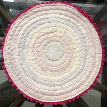 Load image into Gallery viewer, Ethnic Flower Cloth Splicing Nine-ring Cushion Mahogany Sofa Seat Cushion Classical Round Non-slip Household Chair Cushion
