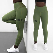 Load image into Gallery viewer, Women&#39;s Pants Fitness Leggings Printed High Waist Pants Running Gym Sport Jogging Pants Trousers
