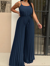 Load image into Gallery viewer, Vintage Sleeveless Wide Leg Bohemian Romper
