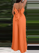 Load image into Gallery viewer, Vintage Sleeveless Wide Leg Bohemian Romper
