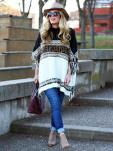 Load image into Gallery viewer, Winter Striped Round Neck Long Sleeves Sweater Tops
