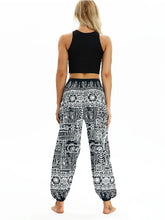 Load image into Gallery viewer, Totem print Women&#39;s Casual Light Lantern Dance Pants Popular In Autumn Yoga Loose Pants
