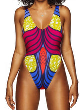 Load image into Gallery viewer, Sexy One-piece Printed Bikini Swimsuit
