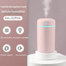 Load image into Gallery viewer, 1 PCS Portable 390ml Air Humidifier Aromatherapy Humidificador For Home Car USB Sprayer With LED Color Night Lamp Purifier
