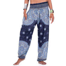 Load image into Gallery viewer, Floral ethnic loose sports and leisure lantern yoga pants
