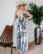 Load image into Gallery viewer, Casual Tie-dye Holiday Jumpsuit Spaghetti-Strap Romper
