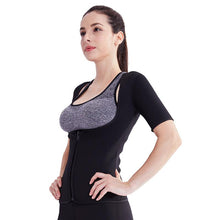 Load image into Gallery viewer, Female Rose Color Sweating Vest Sauna Accelerated Weight Loss
