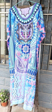 Load image into Gallery viewer, Casual Loose Boho Round-neck Beach Maxi Dress Cover-ups
