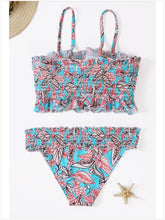 Load image into Gallery viewer, Two-piece Printed Bikini Split Sexy Low Waist Slimming Swimsuit
