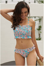 Load image into Gallery viewer, Two-piece Printed Bikini Split Sexy Low Waist Slimming Swimsuit
