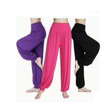 Load image into Gallery viewer, Yoga pants modal bloomers women&#39;s sports pants fitness body clothing loose
