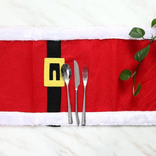 Load image into Gallery viewer, 180X35CM Christmas Table Runner Table Mat Set Cotton Tablecloth
