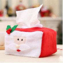 Load image into Gallery viewer, Lovely Durable Christmas Decorations Christmas Applique Rectangle Tissue Box Cover
