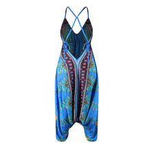 Load image into Gallery viewer, Loose Digital Print Women&#39;s Casual Open Back Sexy Jumpsuit
