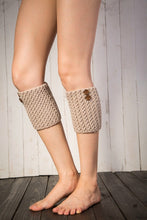 Load image into Gallery viewer, Boot cuff thick short-sleeved thick thick bamboo knit wool yarn socks - 13
