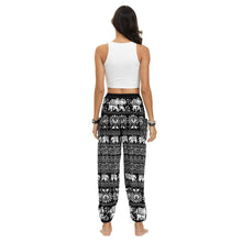 Load image into Gallery viewer, Ethnic print casual loose straight harem pants sports yoga pants
