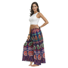 Load image into Gallery viewer, New Ethnic Style Casual All-match Wide-leg Pants with Waist Loose Pants
