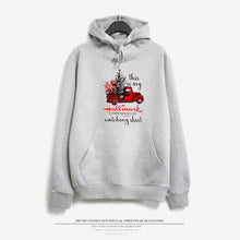 Load image into Gallery viewer, Christmas Hooded Sweater Loose 3D Print Top
