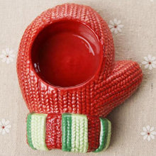 Load image into Gallery viewer, Cute Glove candle holder Xmas    Christmas party

