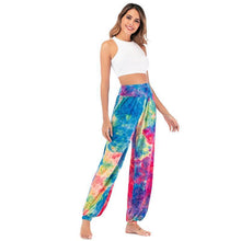 Load image into Gallery viewer, Women&#39;s New Casual Tie-dye High-waisted Trousers
