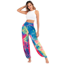 Load image into Gallery viewer, Women&#39;s New Casual Tie-dye High-waisted Trousers
