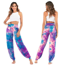 Load image into Gallery viewer, Women&#39;s New Casual Tie-dye High-waisted Trousers
