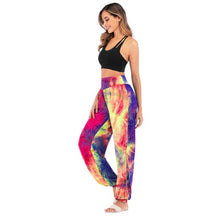 Load image into Gallery viewer, Women&#39;s New Casual Tie-dye High-waisted Trousers
