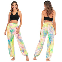 Load image into Gallery viewer, Women&#39;s New Casual Tie-dye High-waisted Trousers
